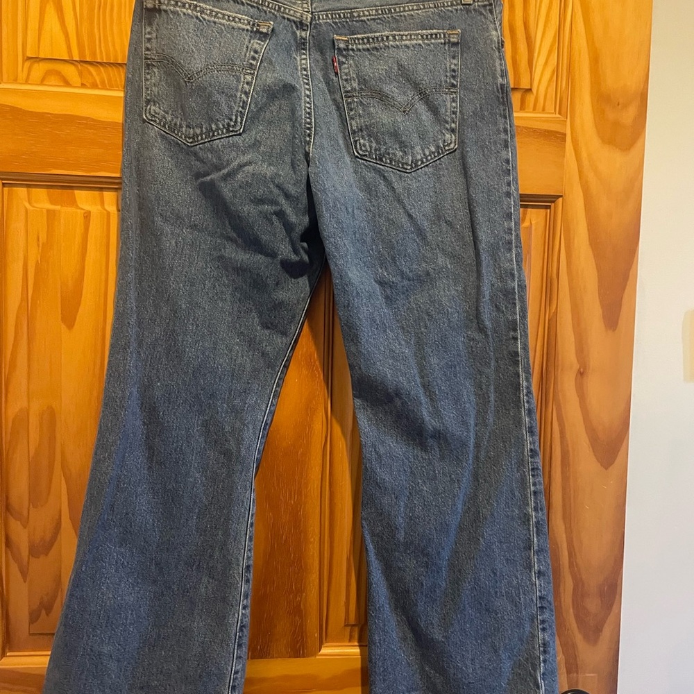 Levi's Women's Boot Cut Jeans - Classic Blue - Picture 2 of 5